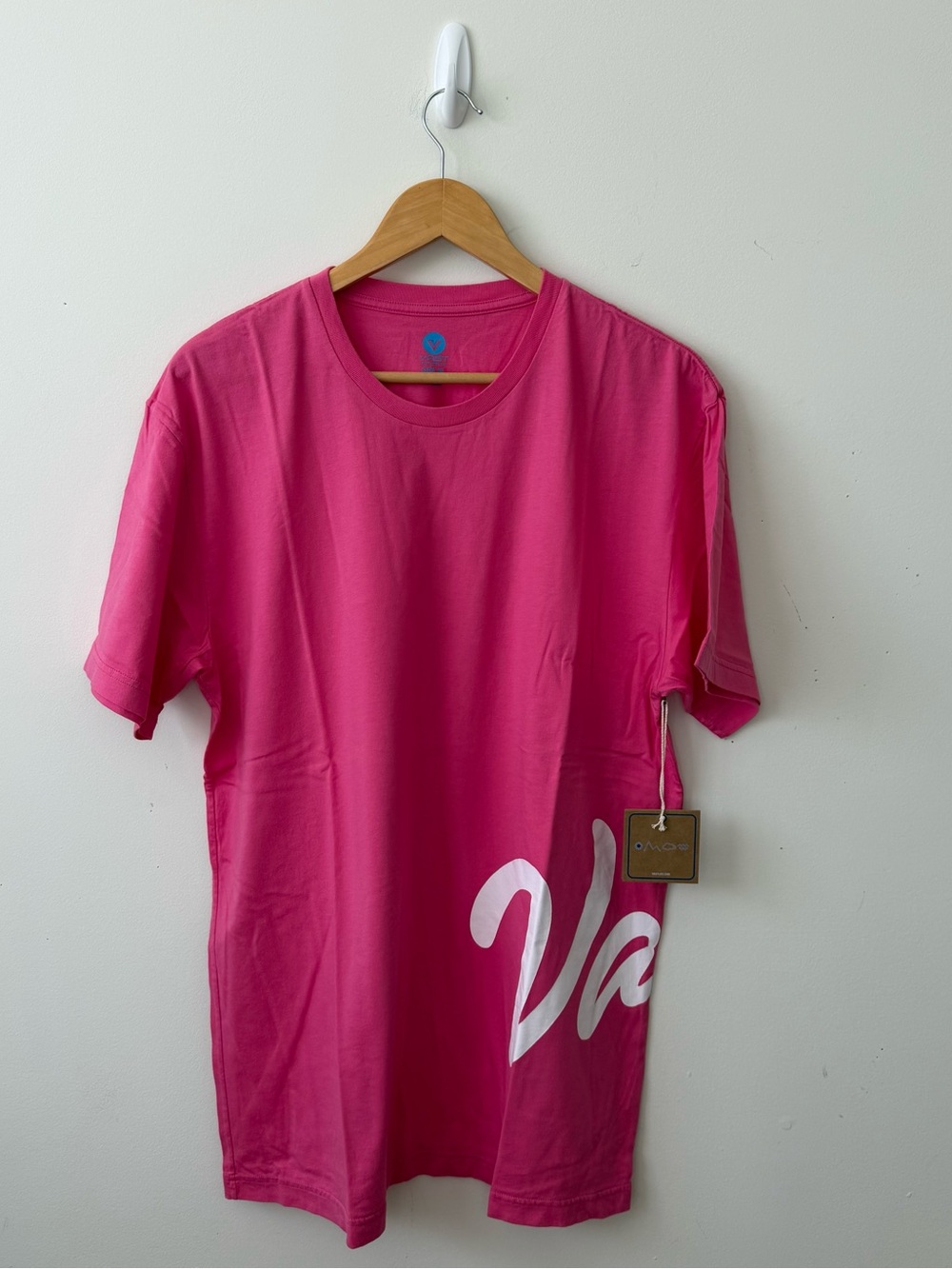 Vast Men's T Shirt Size XL Pink Graphic Logo Short Sleeve